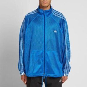 Adidas Originals Alexander Wang Blue Mesh Track Top Jacket XL - NEW W/ TAGS